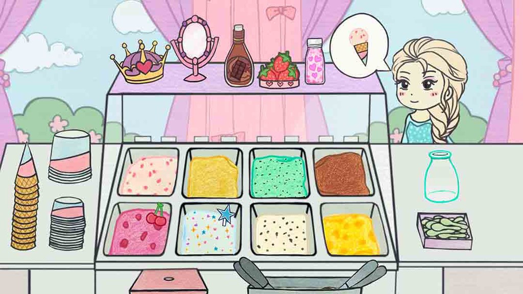 彩虹冰淇淋制作 截图4