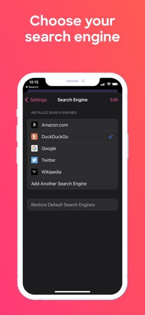 Firefox Focus 截图2