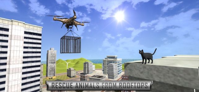 动物救援无人机飞行ios版 截图5