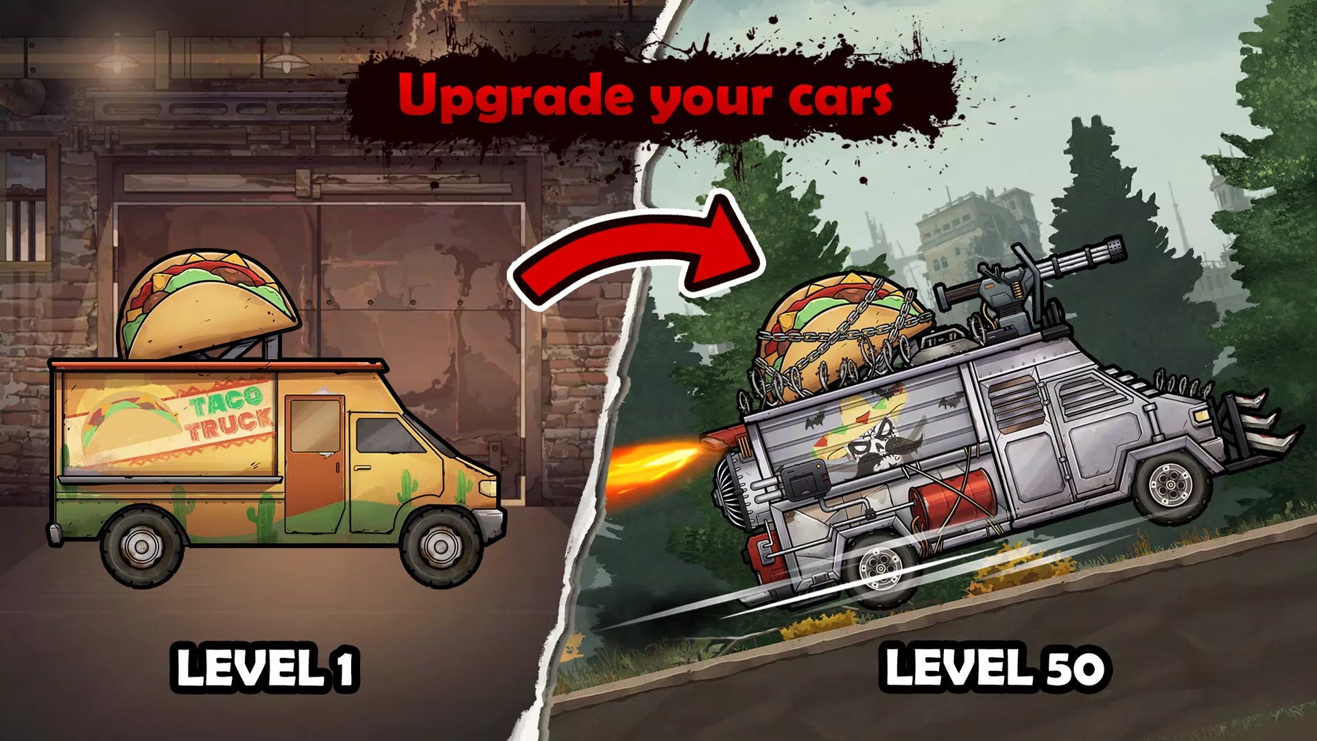 战车撞僵尸地牢最新版 1