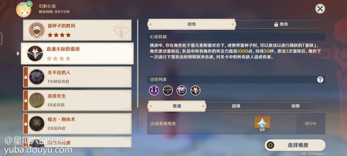 原神角色操作难度排行榜：挑战极限的角色TOP榜 1