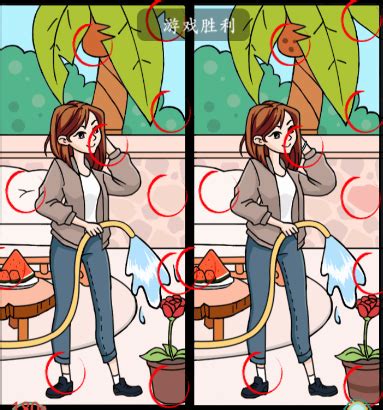 《疯狂梗传》美女找不同48关速通秘籍,轻松解锁! 3