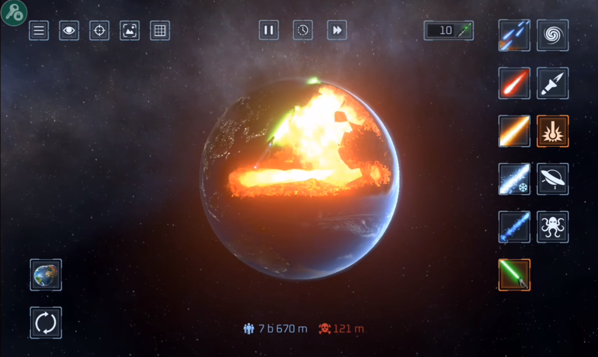 地球毁灭模拟器手机版 截图4