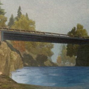 《黎明觉醒》中桥下水边藏宝图的具体位置 1