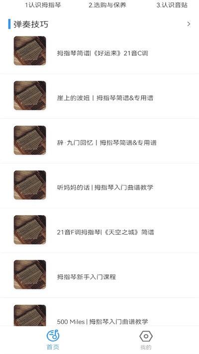 拇指琴调音器app 截图2