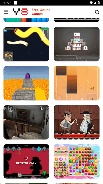 Y8Games免费版 截图2