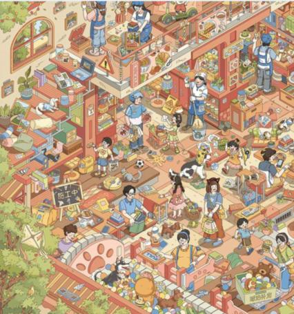 《文字找茬大师》古街市集挑战:详尽攻略助你快速找出23人通关! 2