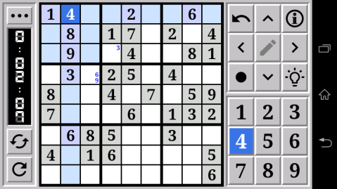 方块数独拼图 截图1