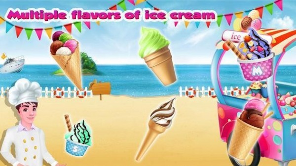 冰淇淋沙滩车 截图1