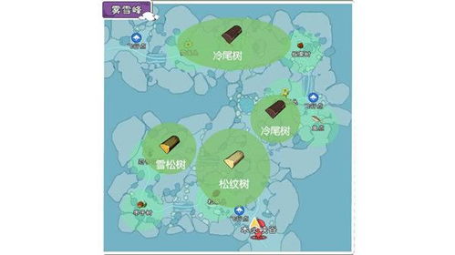 《小森生活》海岛资源全揭秘:一网打尽的分布指南 1