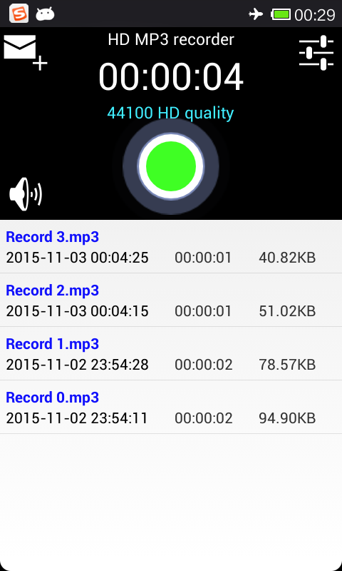 高清MP3录音机 截图3