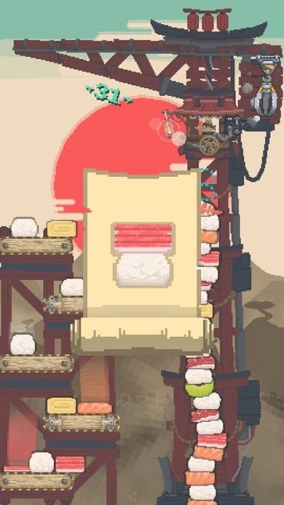 抓寿司堆放 截图3