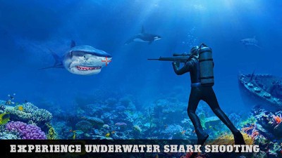 水下虎鲨攻击FPS 截图2