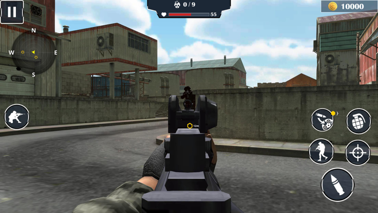 现代战争枪射击 1