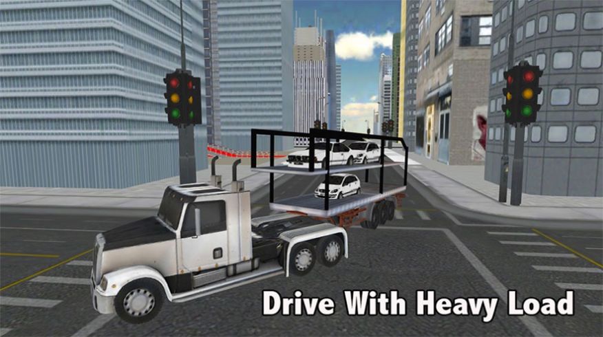跑车卡车运输机3D游戏ios 1