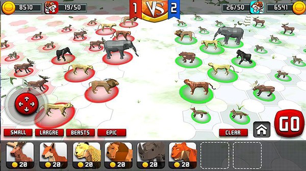 动物王国战争模拟器3D 截图3
