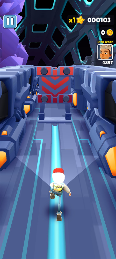 地铁跑酷空间站无限内购 1