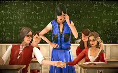 高校女孩生活模拟器游戏 截图3