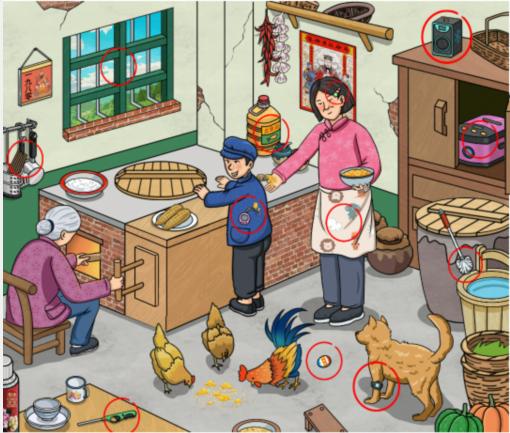 《文字玩出花》：巧妙攻略，助你轻松通关做饭老太挑战！ 1