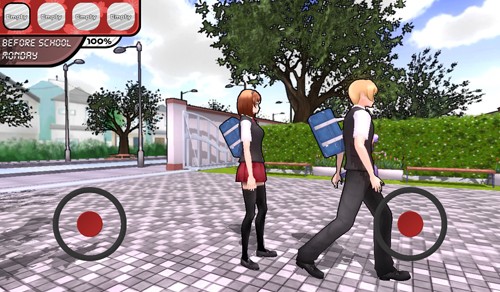 萨拉的校园生活模拟器 截图2