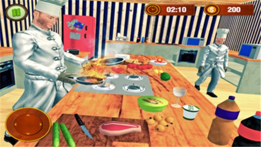 虚拟餐厅烹饪 截图5