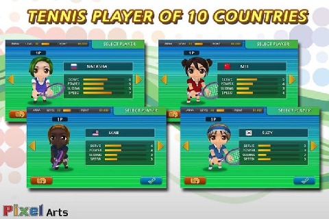 3D网球 专业 截图4