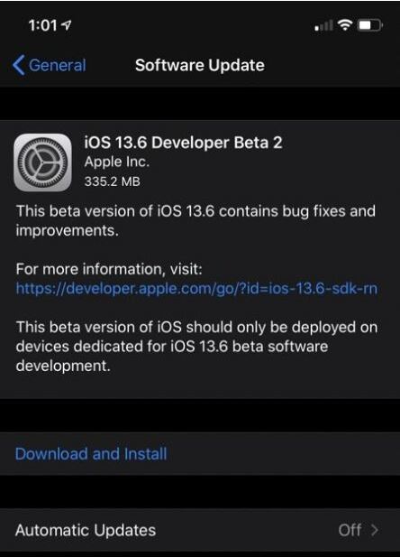 iOS13.6Beta2??????????容?????? 1