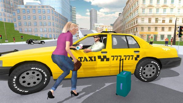 城市出租车模拟游戏 截图3