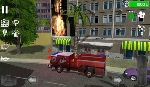 消防车救火模拟器 截图1