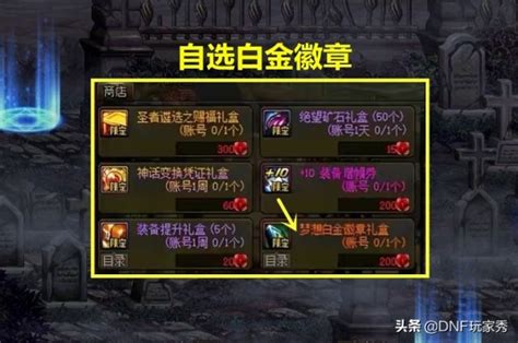 《DNF》白金徽章应该放在哪个部位? 2