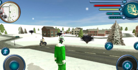 圣诞绳索英雄无限血量版 截图3