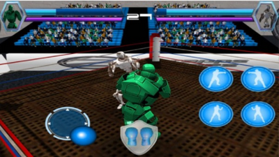 机器人真实拳击游戏 1