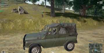 如何在绝地求生游戏中实现在车上开枪? 1