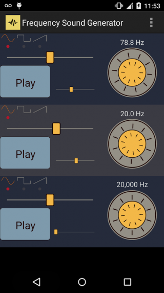 频率的声音发生器app 1