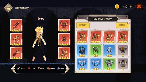 火柴人像素英雄游戏 1