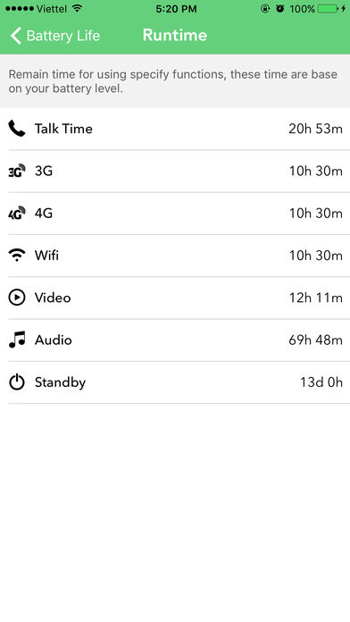 Battery Life 截图2