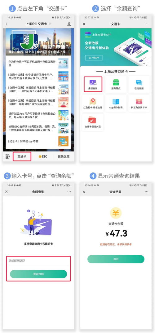 轻松掌握：查询交通卡余额的实用方法 2