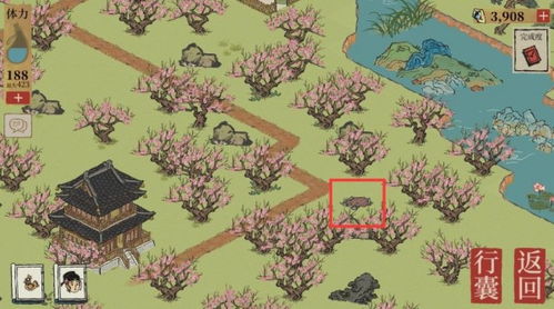 《江南百景图》中桃花地图位置详解 1