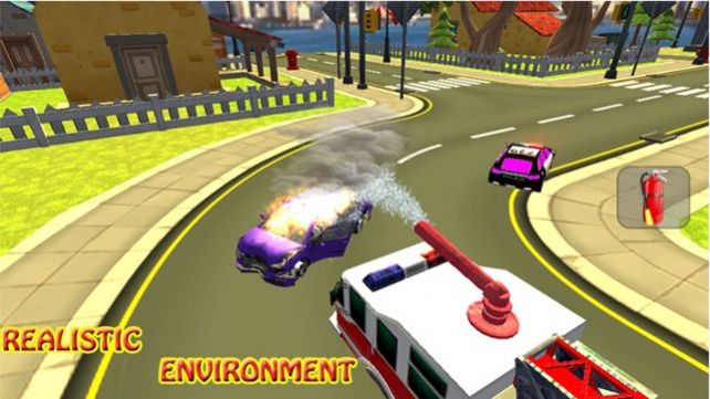 城市消防战士救援3D游戏ios 截图2