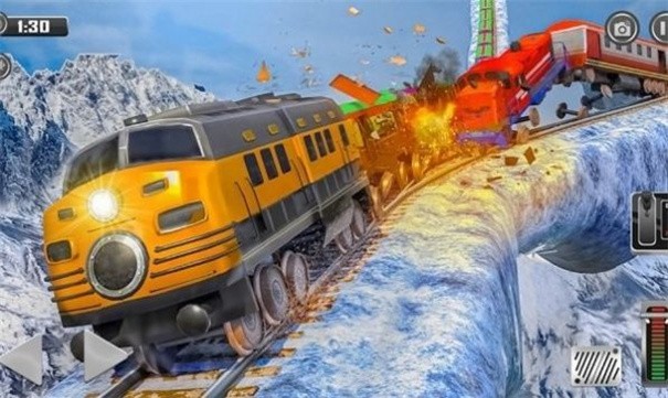 雪地火车模拟器 截图2