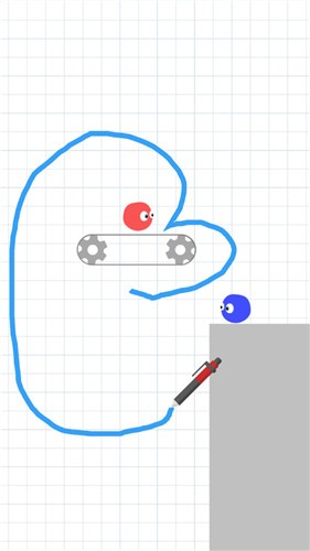 画线红蓝小球 截图3