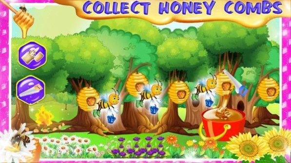 蜂蜜工厂甜品店游戏 截图1