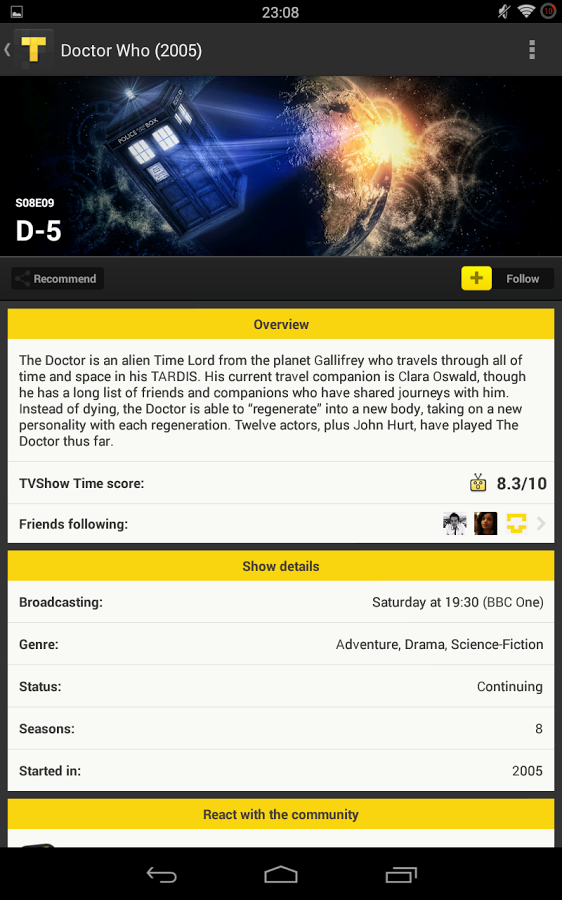 tvshowtime汉化版 1