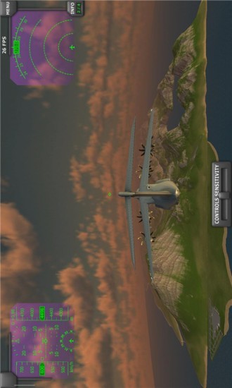 空中飞行模拟器3D 截图2
