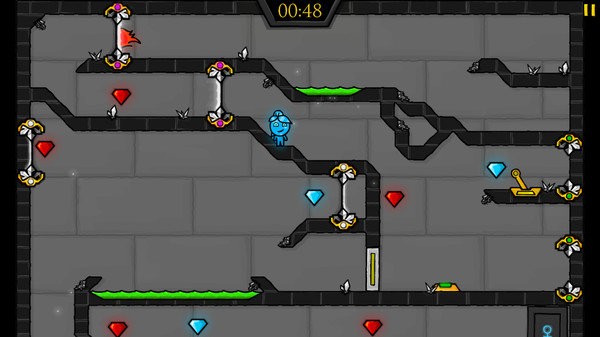 森林冰火人水晶神殿手机版 截图3