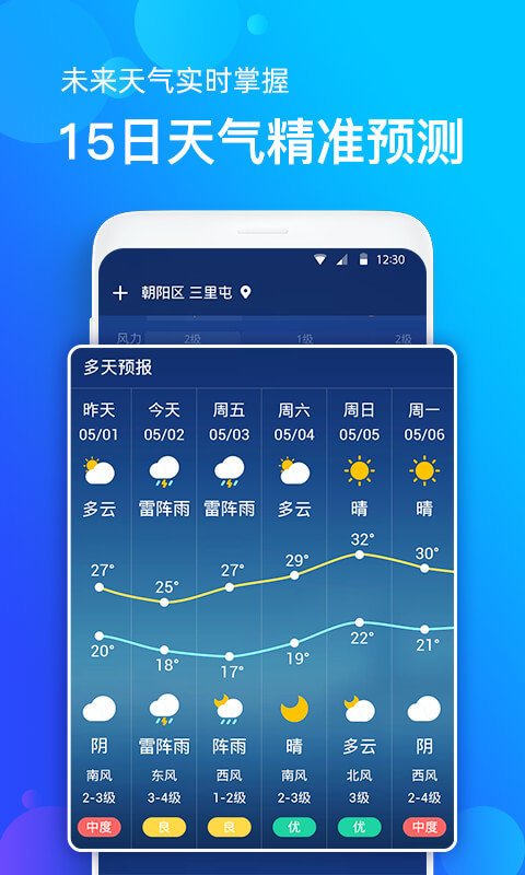 企鹅天气预报 截图3