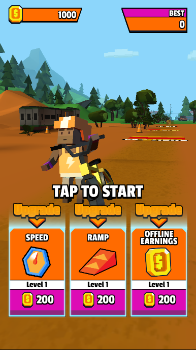 踏板挑战游戏 截图2