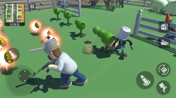 疯狂植物战争游戏 1