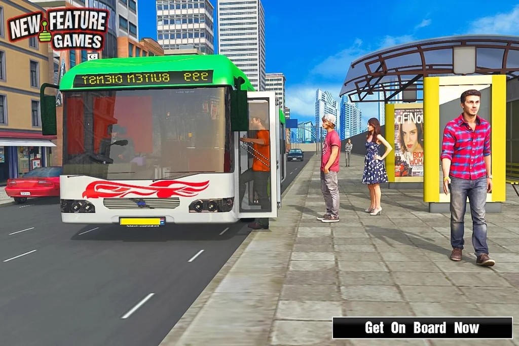 现代巴士模拟游戏 截图2