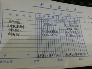 如何正确填写科目汇总表 3